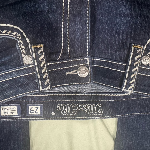 Miss Me Women's Dark Blue Boot Cut Jeans - Picture 5 of 6